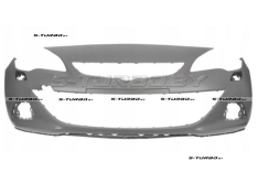 Бампер передний (грунтованный) с отв. под омыватели, без отв. под парктроники