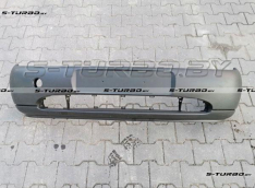 Бампер передний (серый) с пластиковым усилителем