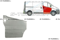 Дверь передняя (правая) наружная часть, до стекла, заводской штамп