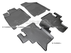 Коврики модельные полиуретановые в салон (высокий борт), 5 мест