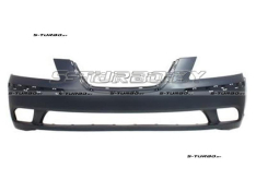 Бампер передний (черный) с отв. под противотуманки