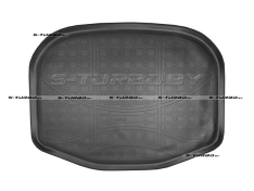 Коврик в багажник модельный полиуретановый, разложенный 3-й ряд