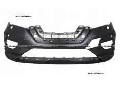 Бампер передний (черный) с отв. под омыватели, с отв. под парктроники