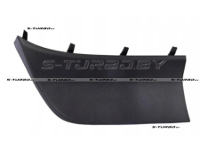 Спойлер переднего бампера (правый) черный