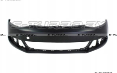 Бампер передний (черный) без отв. под омыватели, без отв. под парктроники