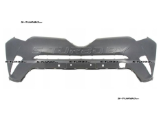 Бампер передний (грунтованный) без отв. под омыватели, без отв. под парктроники