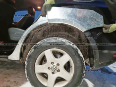 Арка задняя (левая) из 2-ух частей, ремкомплект