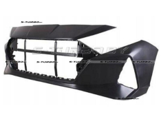 Бампер передний (черный) без отв. под парктроники