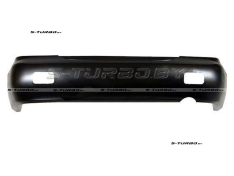 Бампер задний (черный) с отв. под противотуманки