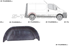 Колесная ниша задняя (правая) заводской штамп