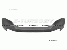 Бампер передний (черный) верхняя часть