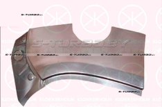 Арка задняя (правая) верхняя часть, заводской штамп