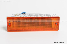 Указатель поворота в бампер (правый) желтый