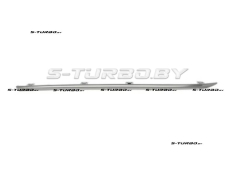 Молдинг заднего бампера (правый) хром, боковой, usa-type