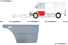 Дверь передняя (левая) наружная часть, 54 см, заводской штамп
