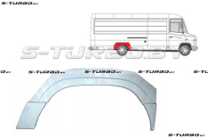 Арка задняя (правая) заводской штамп