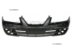 Бампер передний (черный) с отв. под накладки