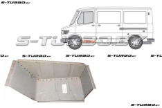 Ступень передней двери (левой) нижняя + верхняя часть, без нижнего крепления, заводской штамп