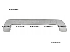 Накладка заднего бампера (серая)