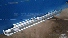 Порог (левый) полный профиль, заводской штамп