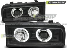 Передние фары ANGEL EYES BLACK