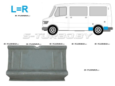 Крыло заднее (левое=правое) нижняя внутренняя часть, перед либо за колесом (42 см длина элемента) заводской штамп