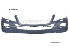 Бампер передний (грунтованный) с отв. под омыватели, с отв. под парктроники