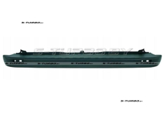 Бампер задний (черный) без отв. под парктроники, центральная часть