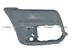 Бампер передний, с отв. под омыватели, без отв. под парктроники, правая часть