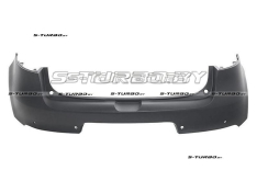 Бампер задний (черный) с отв. под парктроники