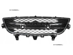 Решетка в бампер (центральная) с хромом