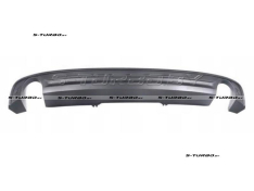 Спойлер заднего бампера, с отв. на две выхлопные трубы