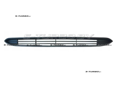Решетка в бампер (центральная) верхняя, грунтованная, с черным глянцем