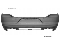 Бампер задний (черный) 2014-2016