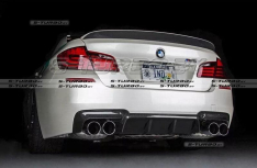 Диффузор заднего бампера M5-STYLE (под двойной выхлоп)