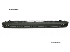 Бампер задний (черный) без отв. под парктроники, центральная часть