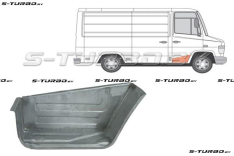 Ступень передней двери (правой) нижняя + верхняя часть, заводской