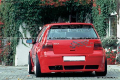 Накладка заднего бампера RIEGER