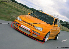 Накладка переднего бампера RIEGER