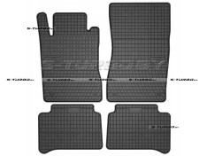 Коврики модельные резиновые в салон (низкий борт)