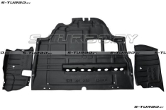 Защита двигателя центральная + 2 боковые (пластик) бензин / дизель