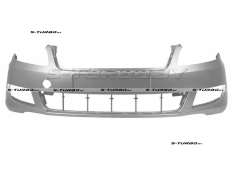 Бампер передний (грунтованный) без отв. под омыватели