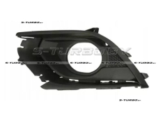 Решетка в бампер (левая) с отв. под противотуманку, без накладки