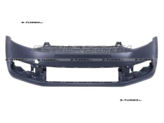 Бампер передний (грунтованный) без отв. под омыватели, без отв. под парктроники, euro-type