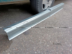 Порог (левый) полный профиль, из 2-ух частей, ремкомплект