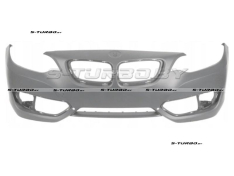Бампер передний (грунтованный) без отв. под омыватели, без отв. под парктроники