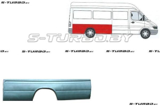 Крыло заднее (правое) длинная база, 66 см, заводской штамп