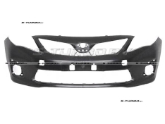 Бампер передний (черный)