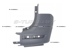 Бампер задний (грунтованный) правая часть, без отв. под парктроник, с креплением модулей ассистента парковки