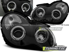 Передние фары ANGEL EYES BLACK